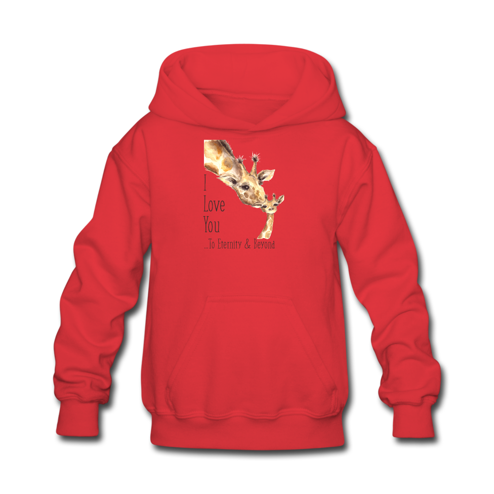 Eternity & Beyond - Kids' Hoodie - red