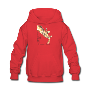 Eternity & Beyond - Kids' Hoodie - red