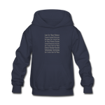 Fruit of the Spirit - Kids' Hoodie - navy