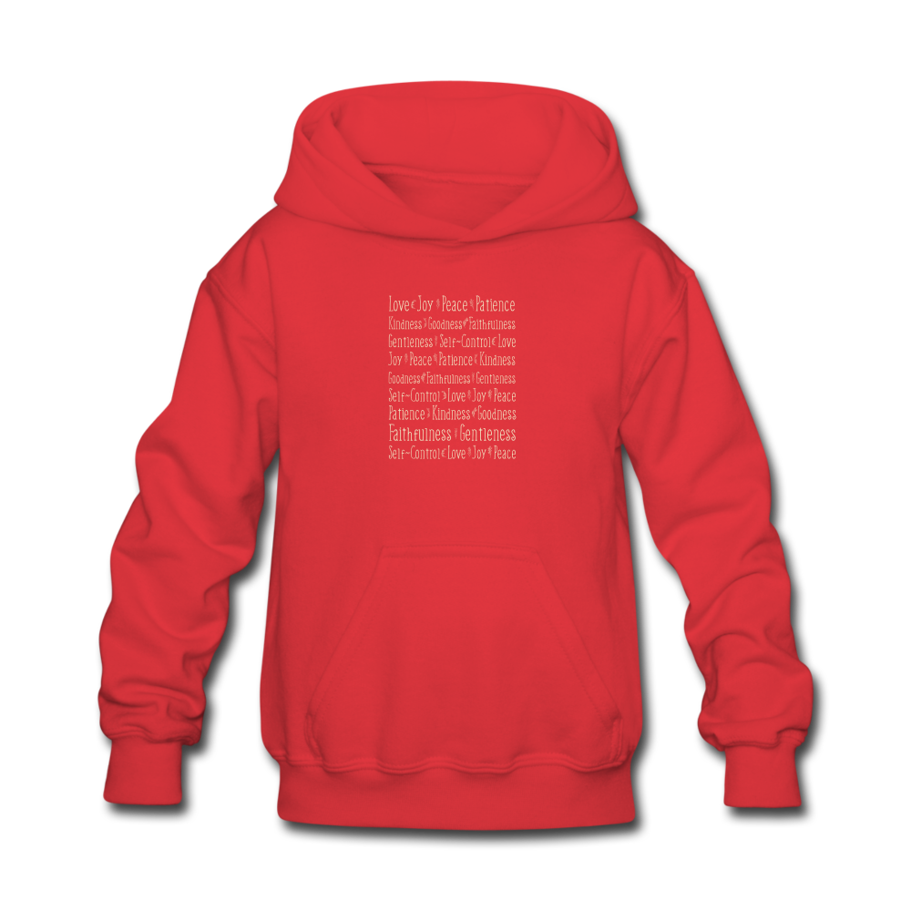 Fruit of the Spirit - Kids' Hoodie - red