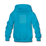 Fruit of the Spirit - Kids' Hoodie - turquoise