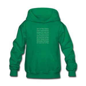 Fruit of the Spirit - Kids' Hoodie - kelly green