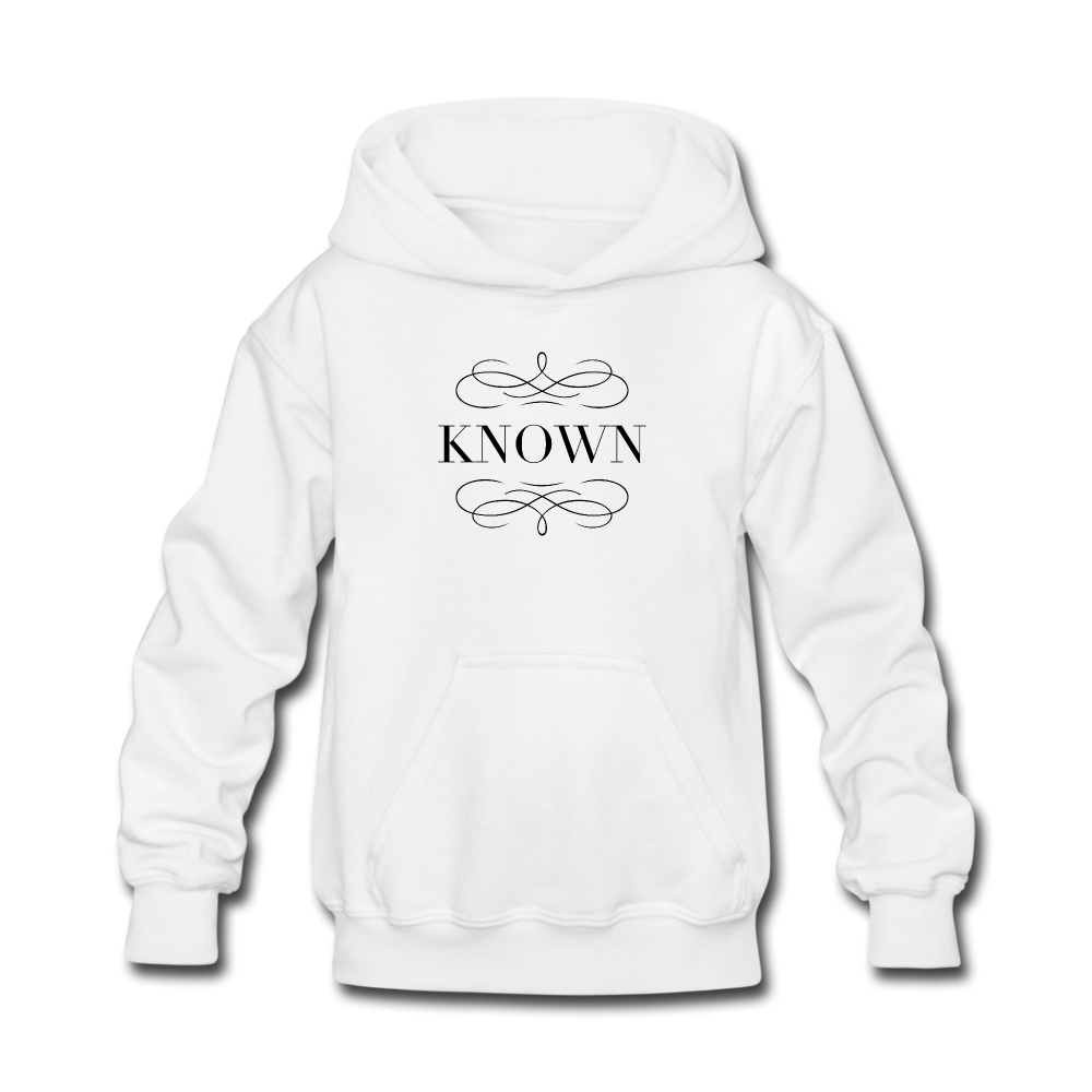 Known - Kids' Hoodie - white