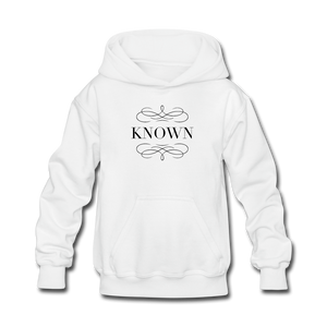 Known - Kids' Hoodie - white