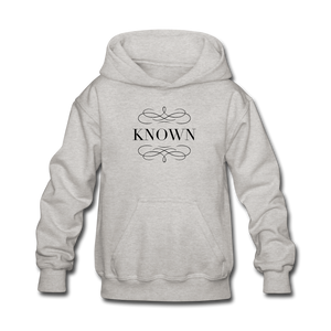 Known - Kids' Hoodie - heather gray