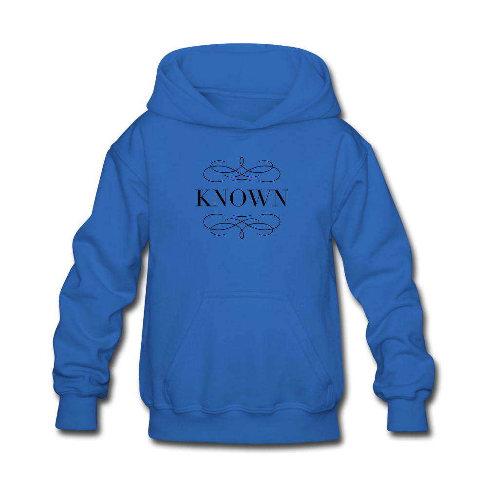 Known - Kids' Hoodie - royal blue