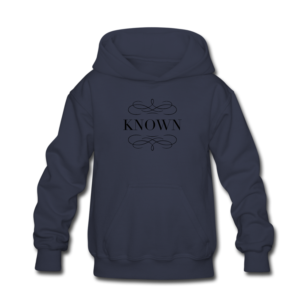 Known - Kids' Hoodie - navy