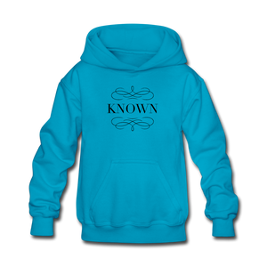 Known - Kids' Hoodie - turquoise
