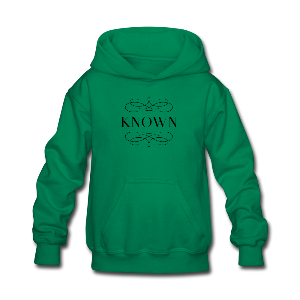 Known - Kids' Hoodie - kelly green