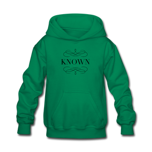 Known - Kids' Hoodie - kelly green