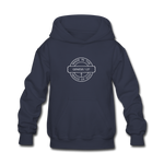 Made in the Image of God - Kids' Hoodie - navy