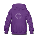 Made in the Image of God - Kids' Hoodie - purple