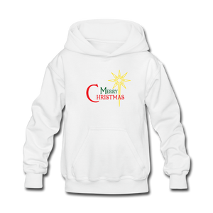 Merry Christmas - Kids' Hoodie - white