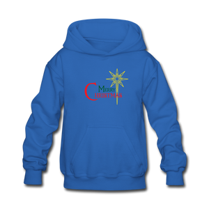 Merry Christmas - Kids' Hoodie - royal blue