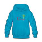 Merry Christmas - Kids' Hoodie - turquoise