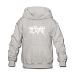 Peace on Earth - Kids' Hoodie - heather gray