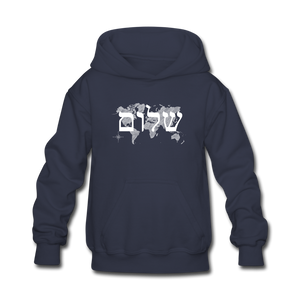 Peace on Earth - Kids' Hoodie - navy