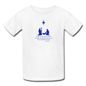 A Savior Has Been Born - Kids' T-Shirt - white