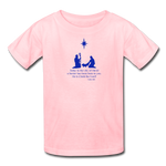 A Savior Has Been Born - Kids' T-Shirt - pink