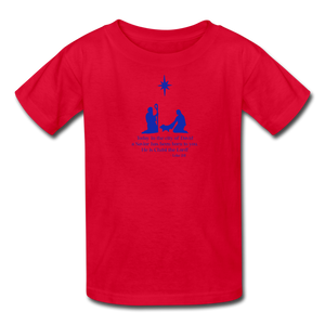 A Savior Has Been Born - Kids' T-Shirt - red