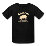 Bacon - Kids' T-Shirt - black