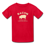 Bacon - Kids' T-Shirt - red