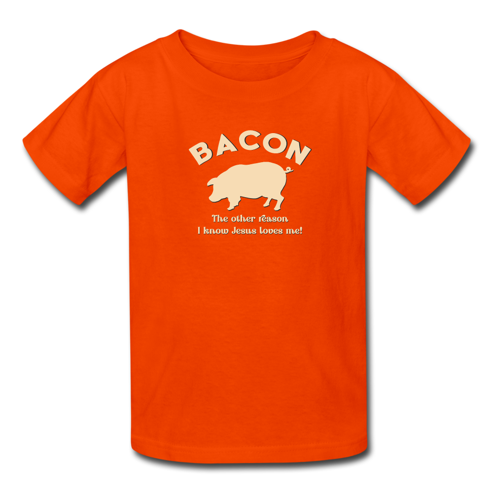 Bacon - Kids' T-Shirt - orange