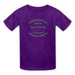 May the Road Rise Up to Meet You - Kids' T-Shirt - purple