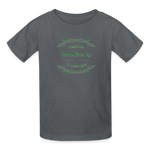 May the Road Rise Up to Meet You - Kids' T-Shirt - charcoal