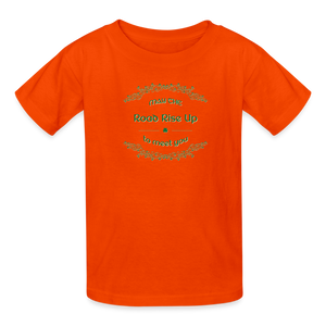 May the Road Rise Up to Meet You - Kids' T-Shirt - orange