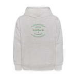 May the Road Rise Up to Meet You - Kids' Hoodie - heather gray