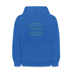May the Road Rise Up to Meet You - Kids' Hoodie - royal blue