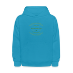 May the Road Rise Up to Meet You - Kids' Hoodie - turquoise