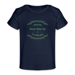 May the Road Rise Up to Meet You - Organic Baby T-Shirt - dark navy