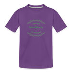 May the Road Rise Up to Meet You - Toddler Premium T-Shirt - purple