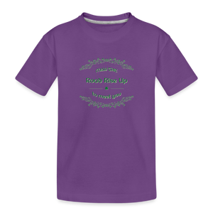 May the Road Rise Up to Meet You - Toddler Premium T-Shirt - purple