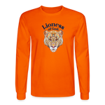 Lioness of God - Unisex Long Sleeve T-Shirt - orange