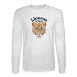 Lioness of God - Unisex Long Sleeve T-Shirt - light heather gray