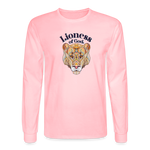 Lioness of God - Unisex Long Sleeve T-Shirt - pink
