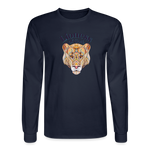Lioness of God - Unisex Long Sleeve T-Shirt - navy