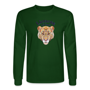 Lioness of God - Unisex Long Sleeve T-Shirt - forest green
