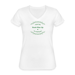 May the Road Rise Up to Meet You - Women's V-Neck T-Shirt - white