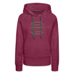 May the Road Rise Up to Meet You - Women’s Premium Hoodie - burgundy