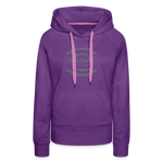 May the Road Rise Up to Meet You - Women’s Premium Hoodie - purple