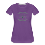 May the Road Rise Up to Meet You - Women’s Premium T-Shirt - purple