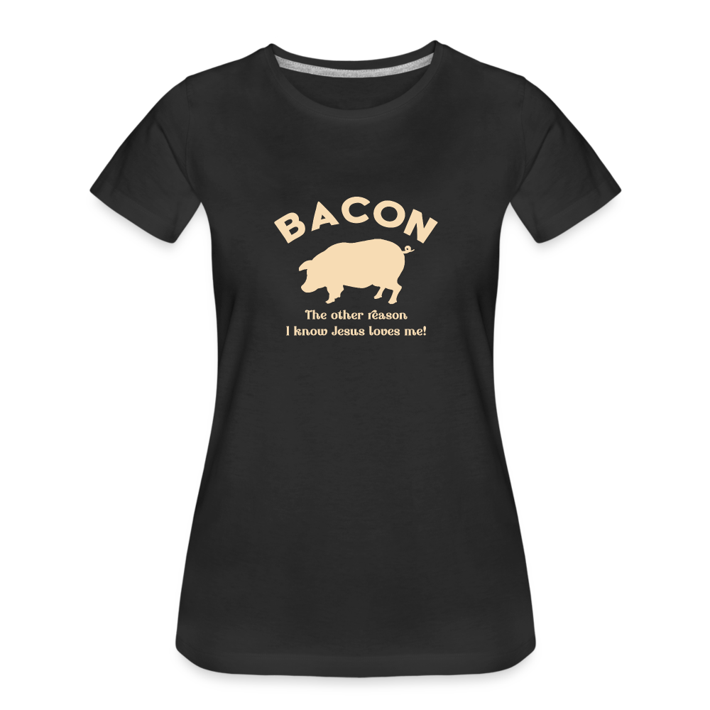 Bacon - Women’s Premium T-Shirt - black