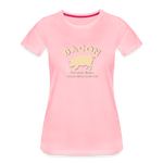 Bacon - Women’s Premium T-Shirt - pink