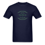 May the Road Rise Up to Meet You - Unisex Classic T-Shirt - navy