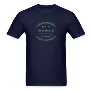 May the Road Rise Up to Meet You - Unisex Classic T-Shirt - navy