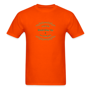 May the Road Rise Up to Meet You - Unisex Classic T-Shirt - orange